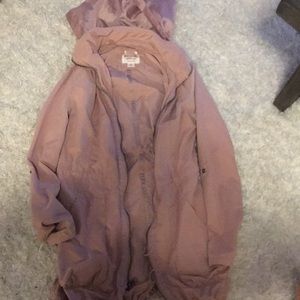 Dusty rose pink light spring jacket